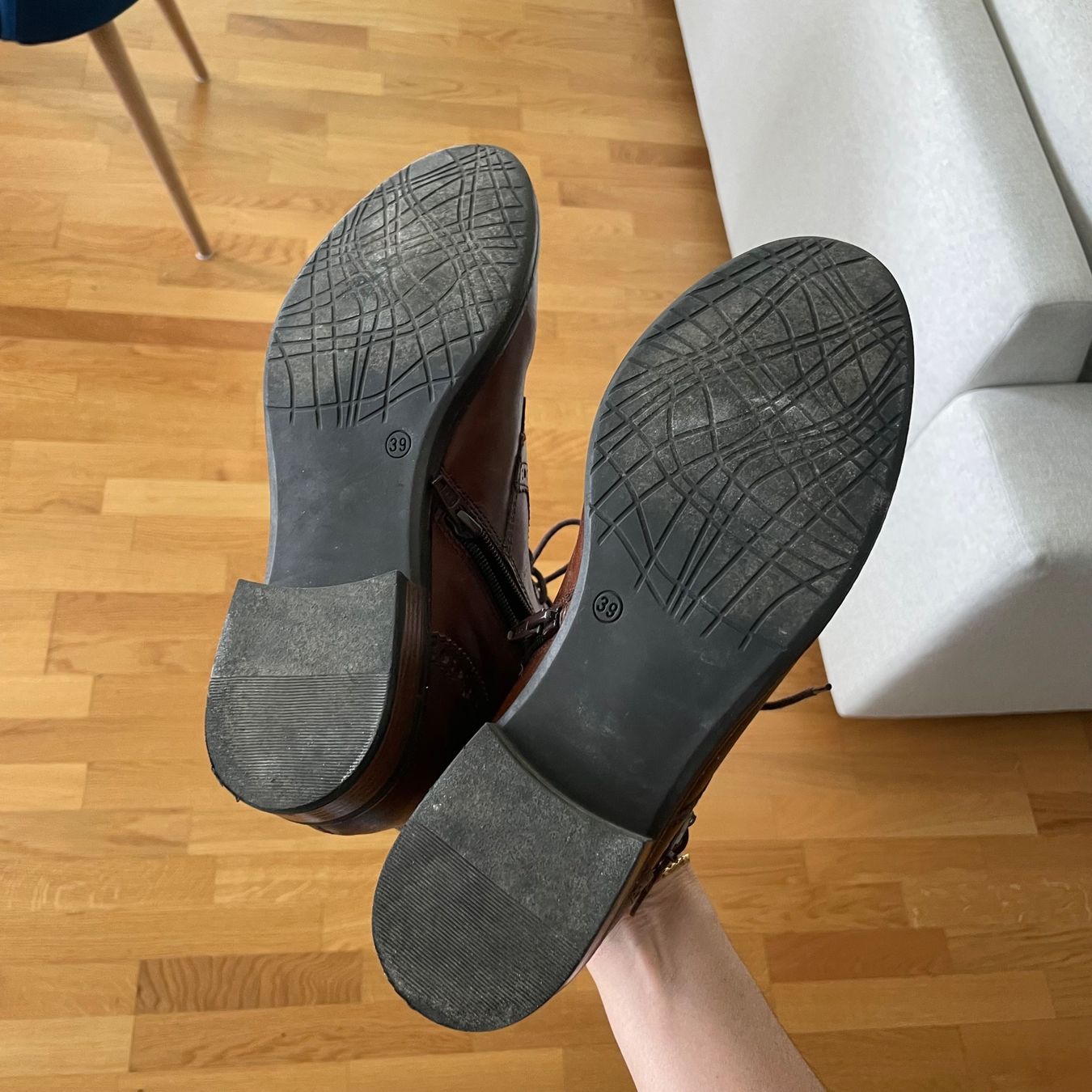 Scarpe da donna: Braune Stiefel, Größe 39 – Usato da Thun venduto da beatrice.ch 1