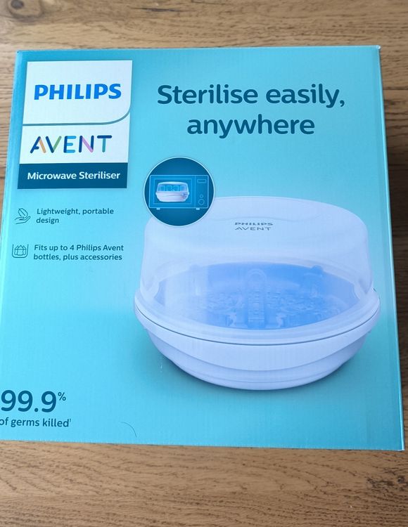 Philips AVENT Mikrowellen-Sterilisatorbeutel - 5 Stück Für Babyflaschen