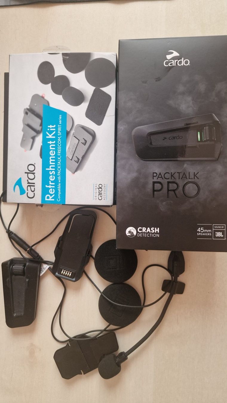 Technique de radiocom: Cardo Packtalk Pro 1.er Set – D'occasion à Gipf-Oberfrick par Zimbi