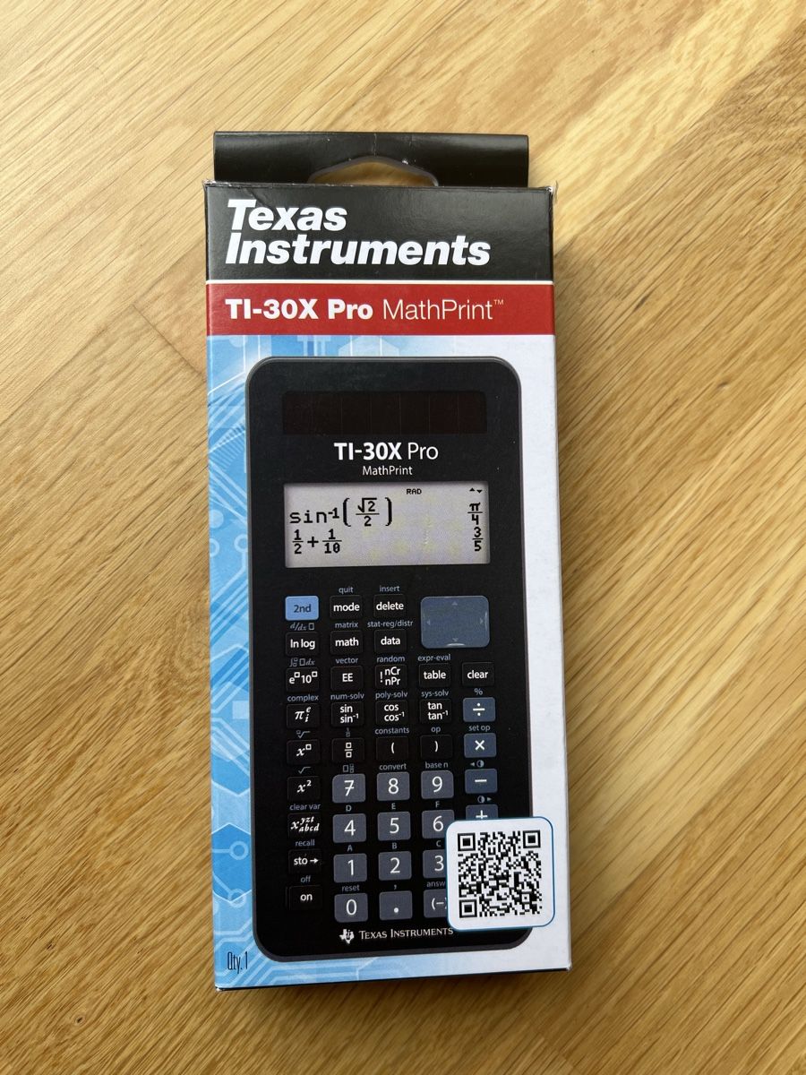 Texas Instruments Calculatrices: Texas Instruments TI-30X Pro MathPrint Taschenrechner – Neuf (Voir description) à Uzwil par Ali_97