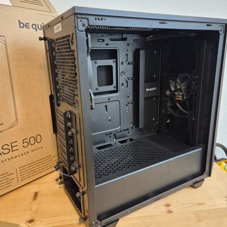 be quiet! Pure Base 500 ATX PC Gehäuse PC Case Pure Wings 2 (Gebraucht ...