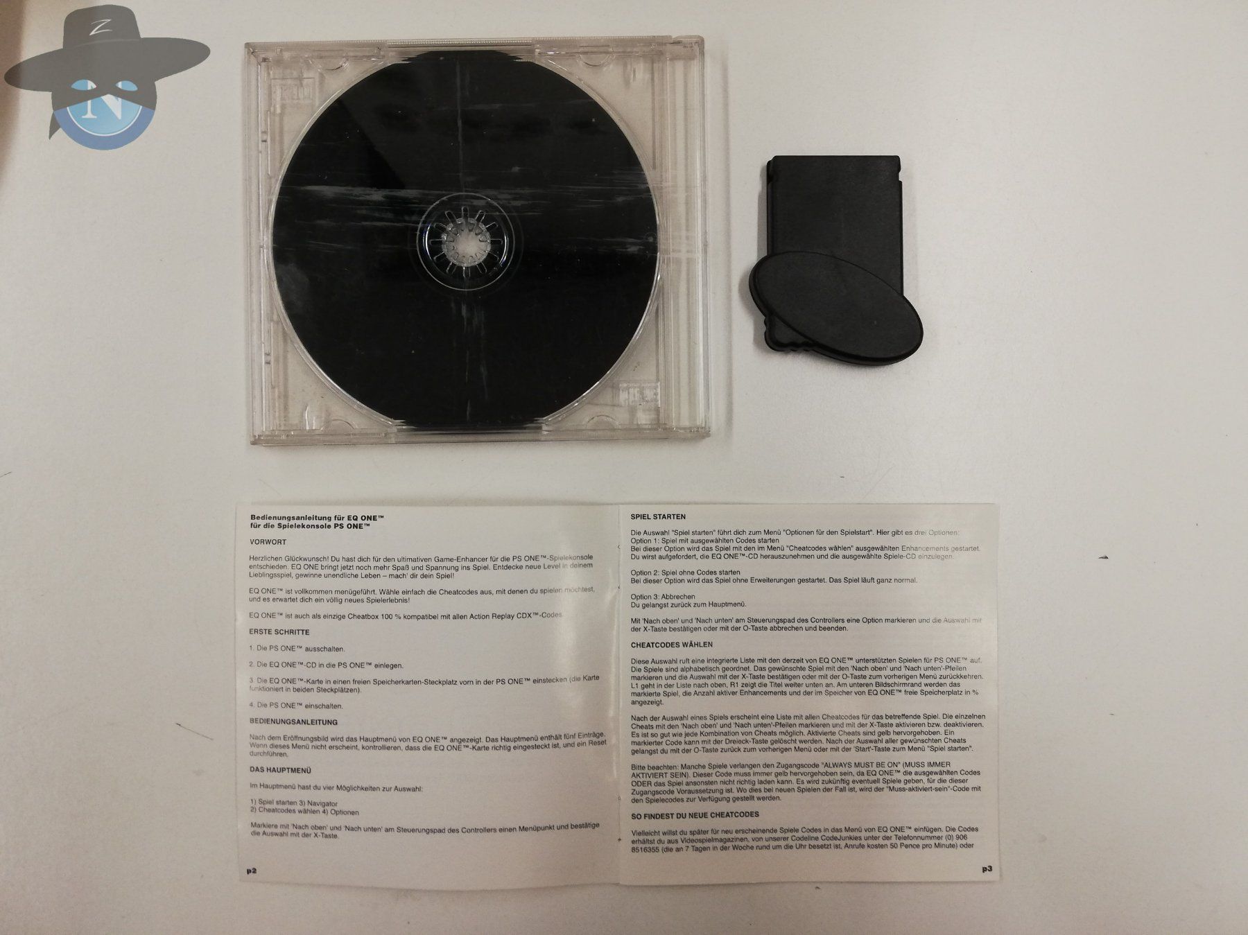 Sony Console: Equalizer CDX von Datel / Cheat Ware für Playstation 1 PS1 – Usato da St. Gallen venduto da zorro_dc 1
