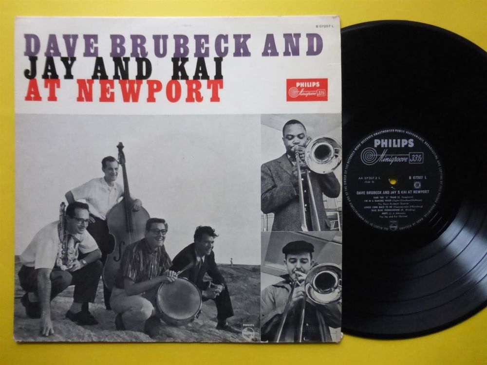 DAVE BRUBECK & JAY & KAI *LP* AT NEWPORT Kaufen auf Ricardo