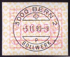 ATM 8A_ET-VOLLSTEMPEL 5.11.90 BERN 2 Bollwerk_ET-Standort !