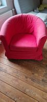 Sessel in Rot