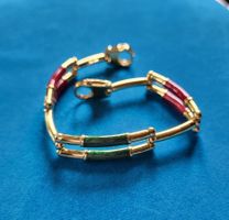 18 Karat 750 Massiv Gold Armband