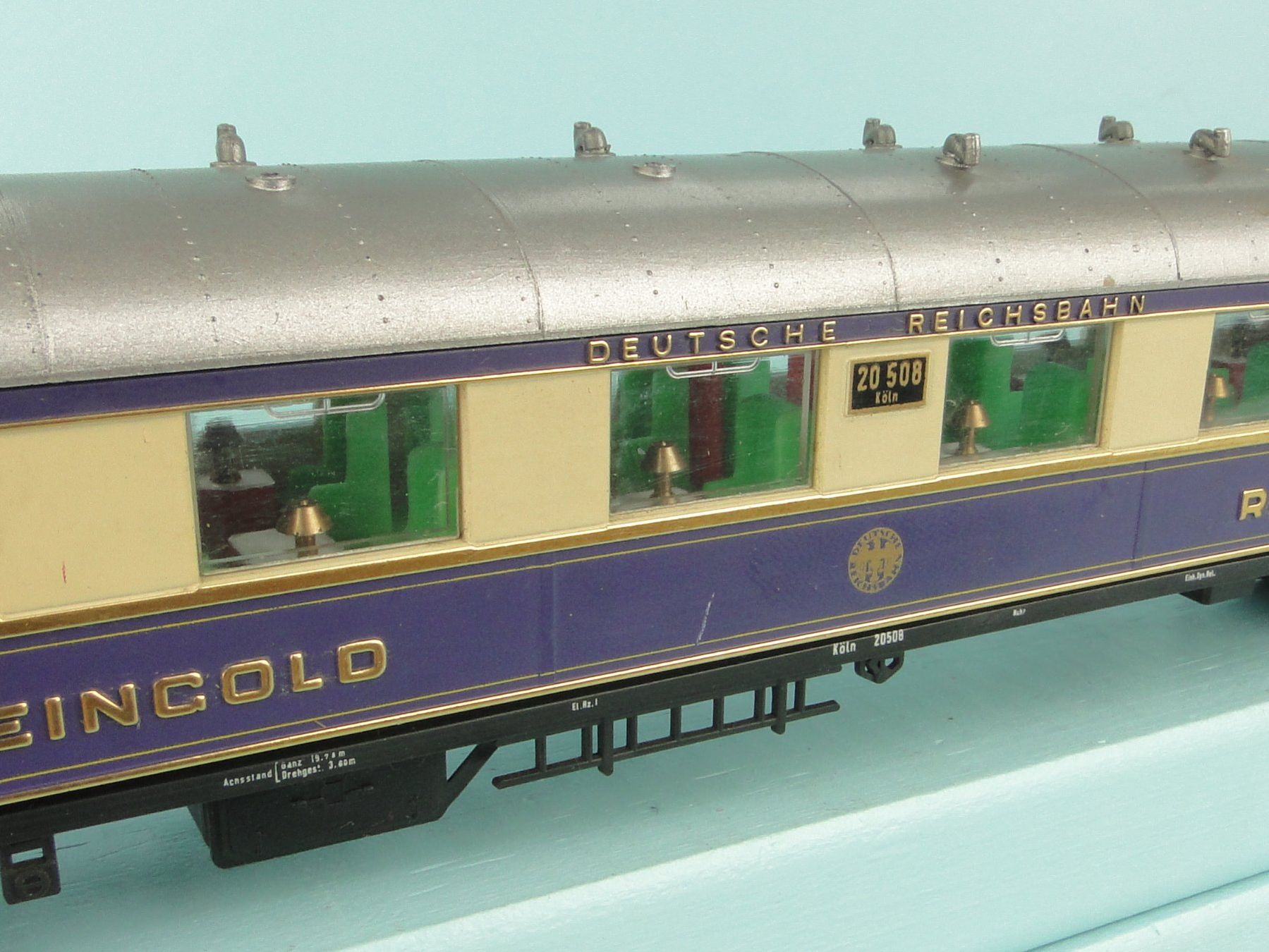 Liliput Modellini di ferrovie: Liliput H0 Rheingold 1 Kl. – Usato da Bülach venduto da cann11 6