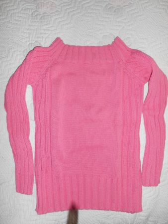 Baumwollpulli pink Gr. L = 40 - ungetragen