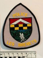 1 Polizei Abzeichen Police Les Brenets, Kanton Neuenburg