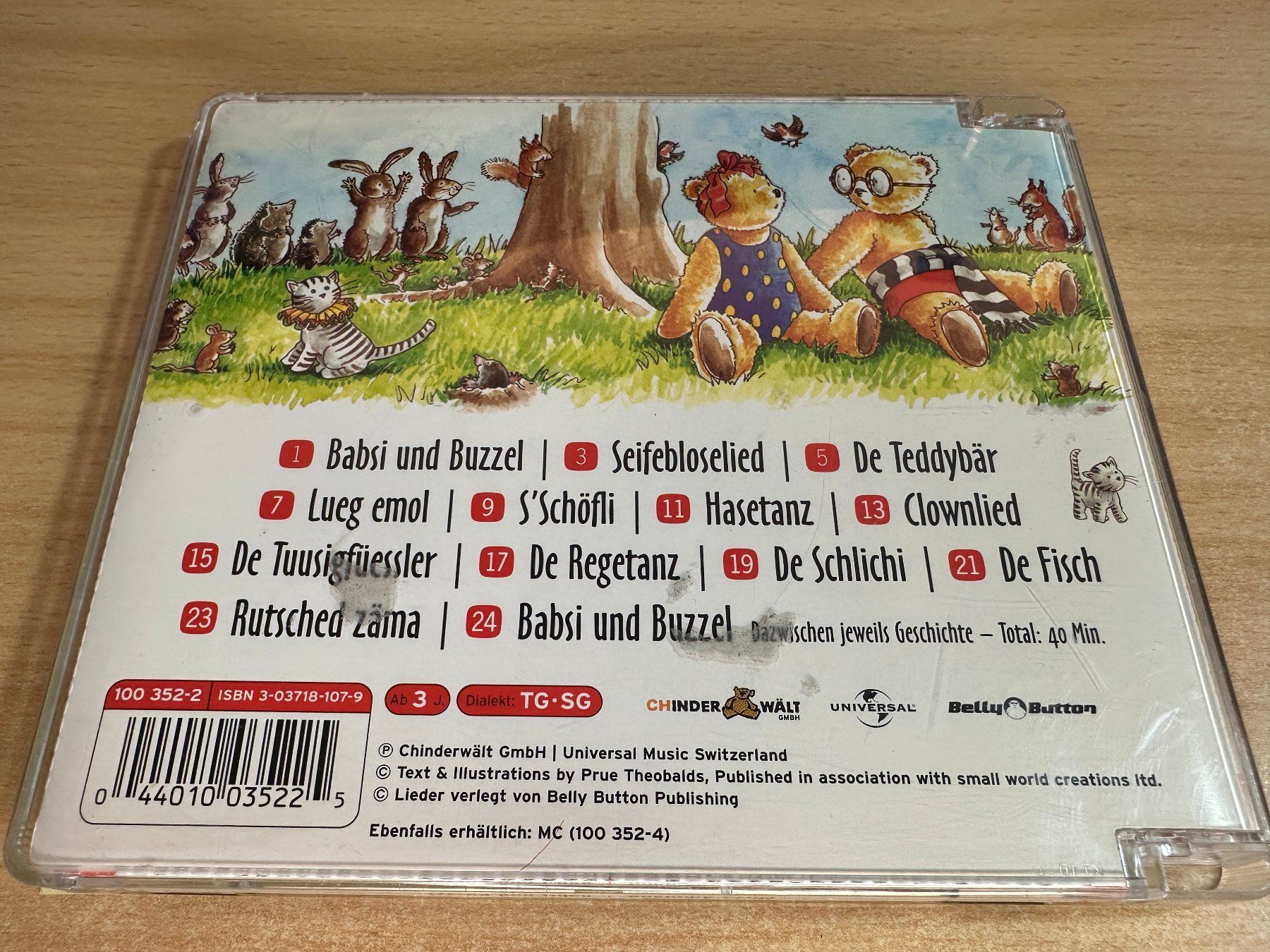 CDs: C1 Mirta Ammann - Babsi und Buzzel – Gebraucht aus Rikon im Tösstal von Alpenmutz 1