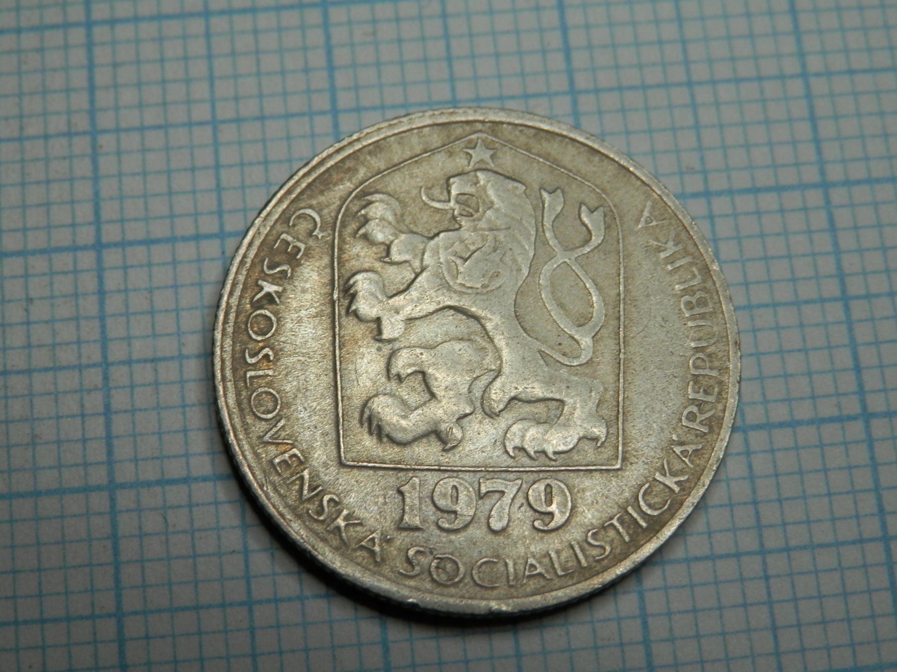 Tutti le monete: Tschechoslowakei 50 Heller, 1979 – Usato da Weiach venduto da weiach81