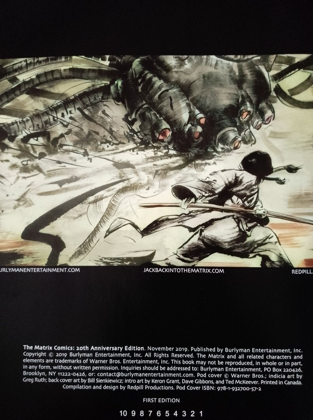 Fumetti: The Matrix Comics – 20th Anniversary First Edition – Usato da Gelterkinden venduto da Mod_g9fb 3