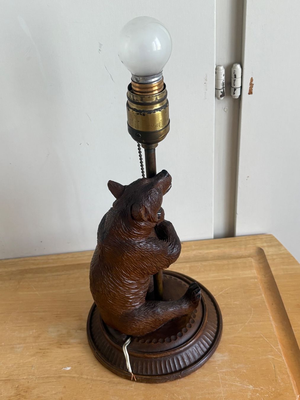 Lampade: Holz-Bärenlampe, vintage, Brienzer Bär – Nuovo (secondo la descrizione) da Frick venduto da Rukki 2