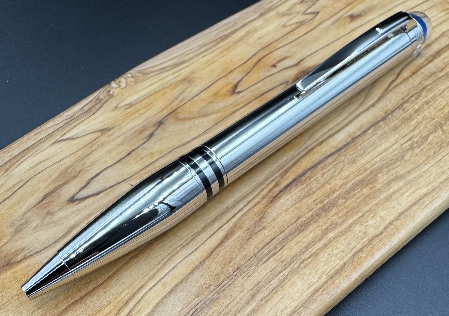Montblanc Stifte & Marker: Montblanc StarWalker Silber Metall Kugelschreiber – Neu (gemäss Beschreibung) aus Beringen von Luxinu