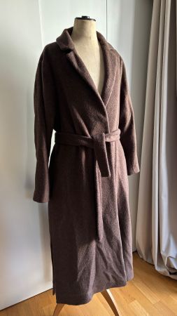 KILTIE Alpaka Wollmantel Braun Gr. 36 – wie neu