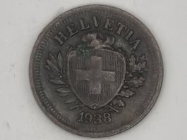 1 rappen 1938