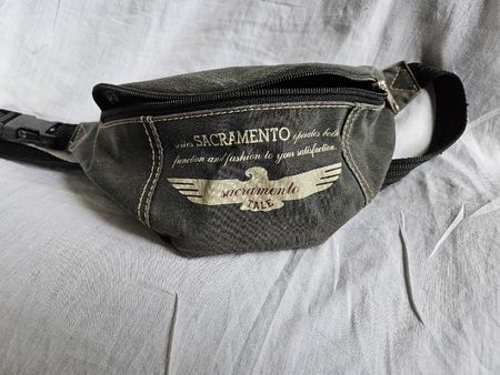 Sac banane vintage Sacramento, style rétro