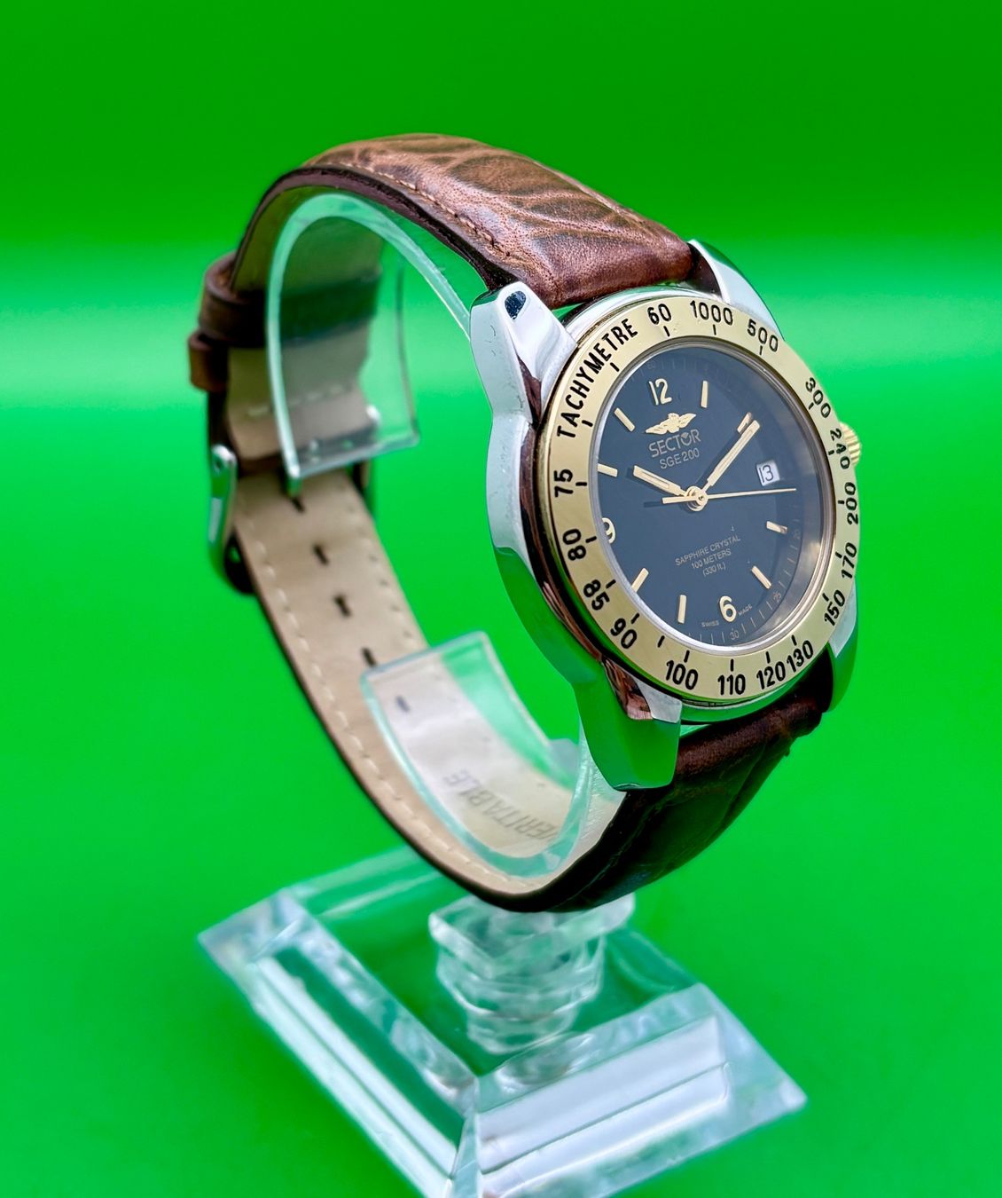 Uhren: SECTOR SGE 200 SPORTLICH GOLDEN EAGLE – Gebraucht aus Rorschach von ZeitWerk.10 4