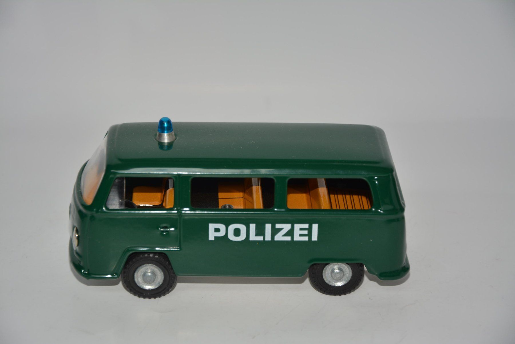 Volkswagen Modellini d'auto: VW Bus T2 Polizei , Blechmodell , KOVAP , 1:43 – Nuovo (secondo la descrizione) da Goldach venduto da Feivel9 1