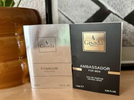 Gisada Parfum Samples Titanium & Ambassador