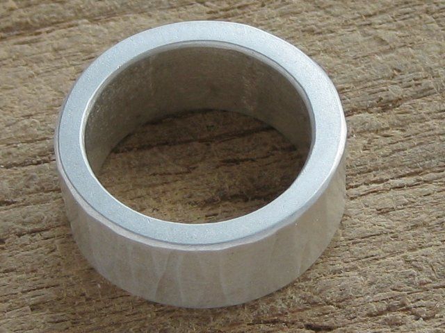 Ringe: breiter UNIKAT Ring Silber 999 Hammerschlag / Gr. 54 – Neu (gemäss Beschreibung) aus Ermatingen von Decovin 3