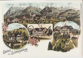 Gruss aus Scharzenberg - (um 1900)