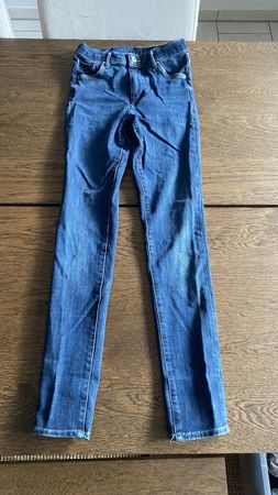 Jeans skinny high waist blau Grösse 27/32 Hosen Damen