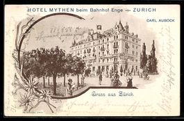 Litho Zürich, Hotel Mythen, Inh. Carl A