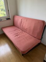 IKEA Sofa bed red/brown (Nyhamn) 
