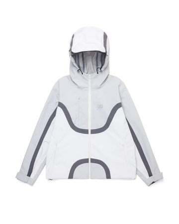 Aus Australien: neue Jacke Flow Waterproof Jacket White/Grey