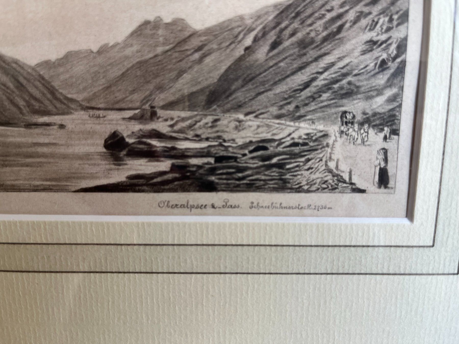 Stiche: "OBERALPSEE & PASS" - Surselva/Graubünden – Neu (gemäss Beschreibung) aus Schübelbach von artandstyle 1