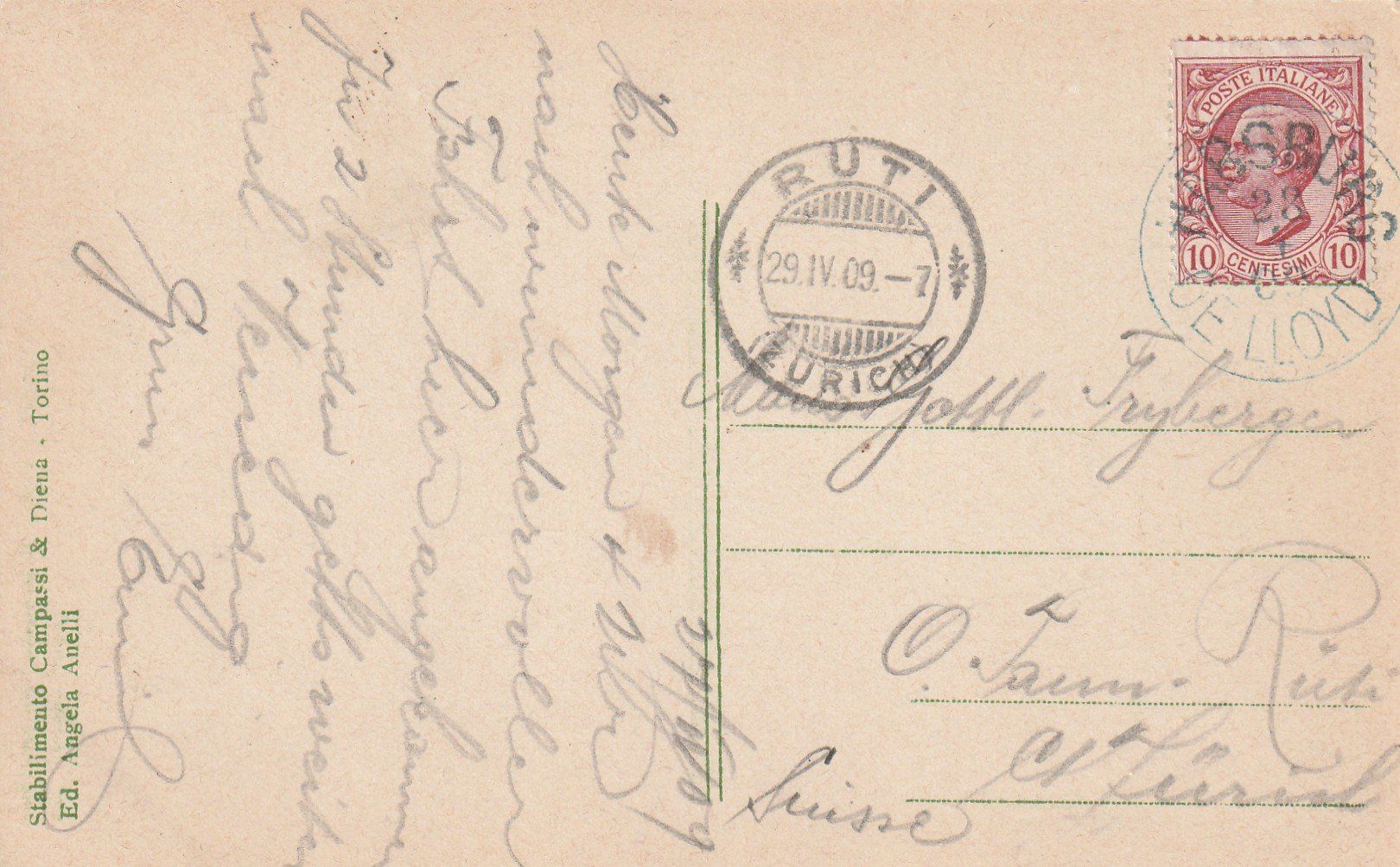 Cartoline postali: Italien Brindisi – Usato da Rorschacherberg venduto da fratovi2 1