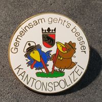 W078 Pin Kantonspolizei Bern Gemeinsam  Aufl. 500 Stk.