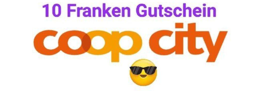 Buoni: 10 Franken Coop City Gutschein – Nuovo (secondo la descrizione) da Köniz venduto da Gamecollect