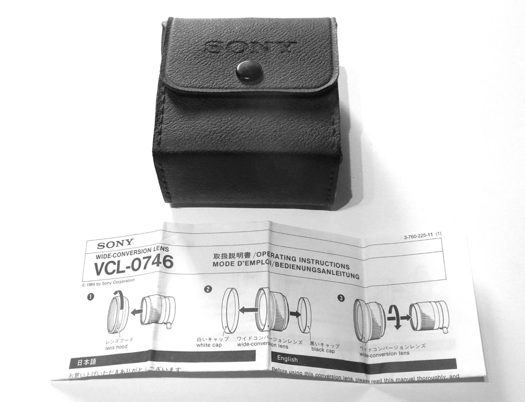 Sony Obiettivi: Wide Conversion Lens Sony VCL-0746 – Nuovo e nell'imballaggio originale da Brione (Verzasca) venduto da nevagiu 7