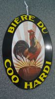 EMAILSCHILD Coq d'Or Bier Hahn Oval  Deko Bar
