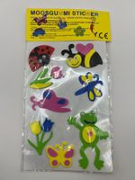 16 Stk. Moosgummi Sticker Aufkleber Kleber
