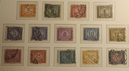 Lote sellos Italia 1947_54 Postage due
