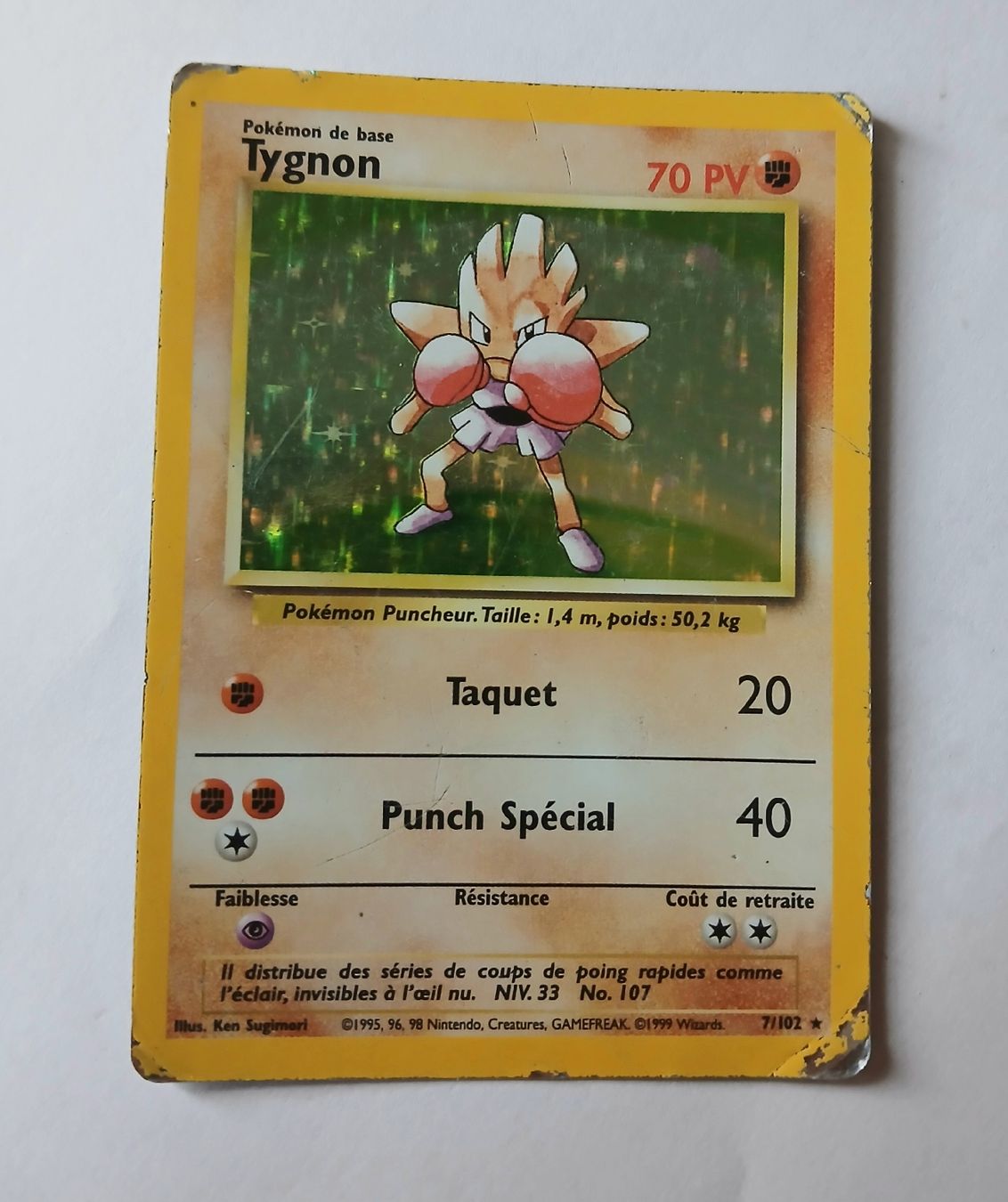 Pokémon Carte collezionabili: Carte Pokémon Tygnon FR 1999 – Usato da Sciernes-d'Albeuve venduto da Dojo004