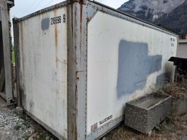 Baucontainer Barake Container Seecontainer Bagger Huki kran