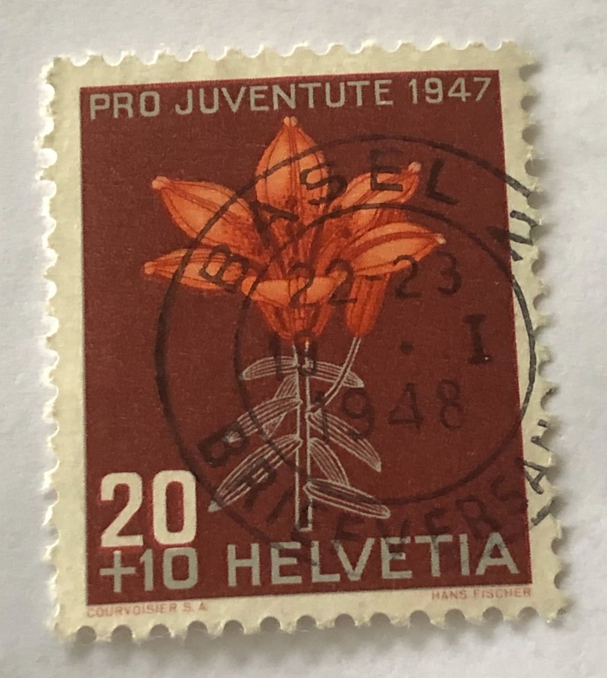 Tutti i francobolli: PRO JUVENTUTE  BRIEFMARKEN GESTEMPELT   – Usato da Aarau venduto da Billa007