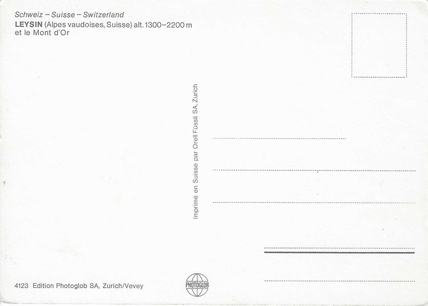 Cartoline postali: Leysin VD – Nuovo (secondo la descrizione) da Rothrist venduto da Stranglehold 1