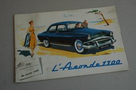 Prospekt Simca Aronde 1300