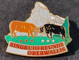 GG212 - Pin  Ringkuhfreunde Oberwallis Matterhorn