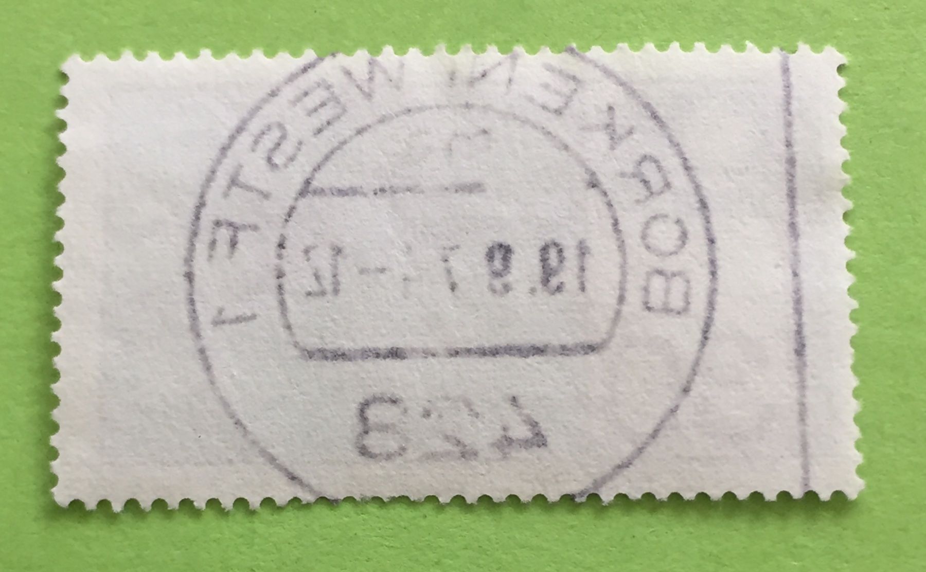 Alle Briefmarken: Briefmarken aus Deutschbundespost  gestempelt  – Gebraucht aus Aarau von Angi-007 1