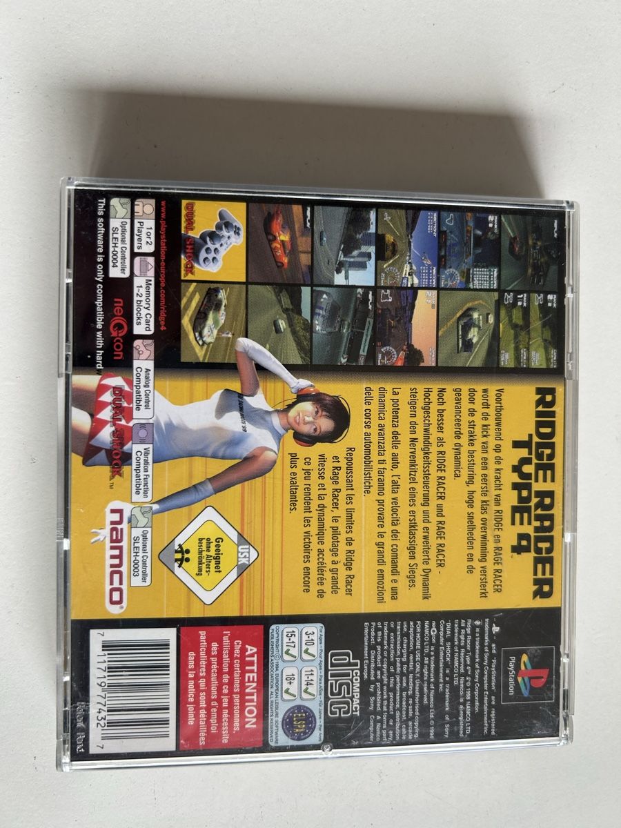 Spiele: Ridge Racer type 4 cib – Gebraucht aus Pully von PongDayOne 2