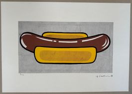 Roy Lichtenstein: Hot Dog, POP Art 6/150
