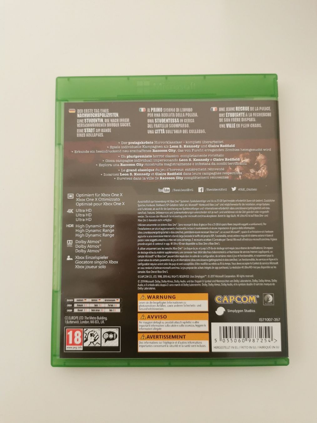 Microsoft Jeux: Resident Evil 2 – D'occasion à seigneux par Boyo12 1