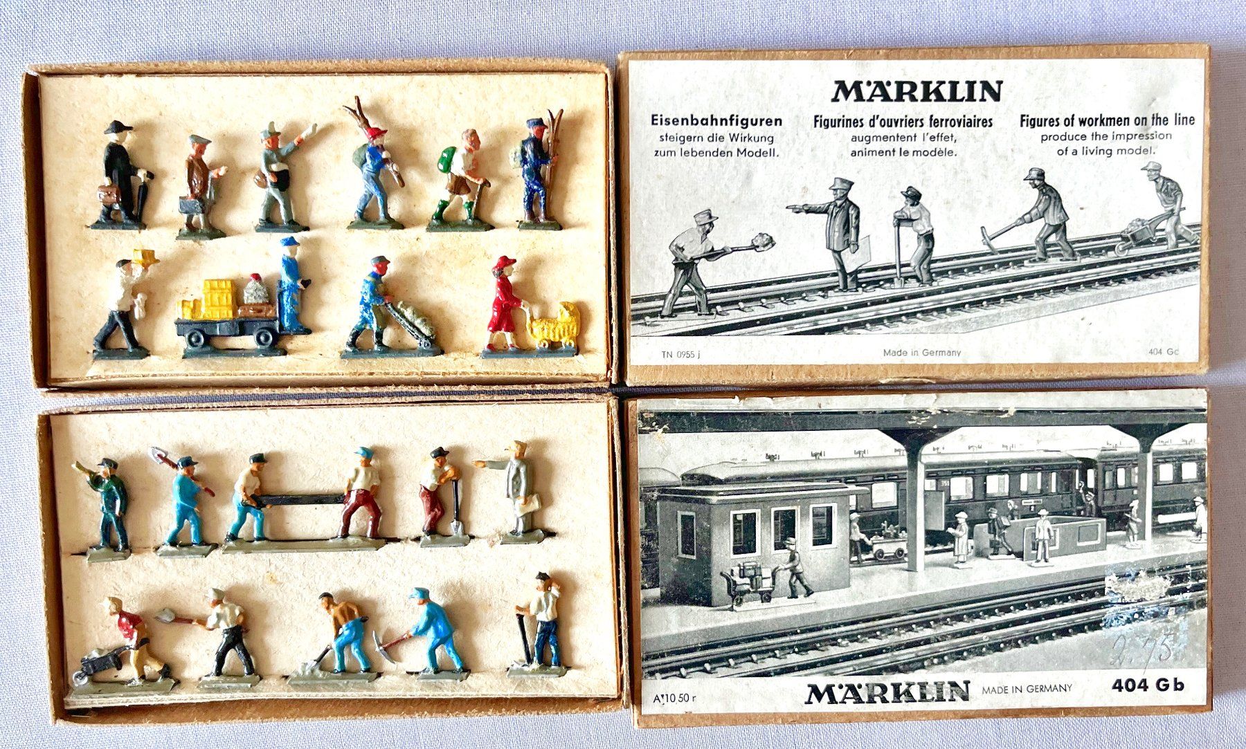 Märklin Modellini di ferrovie: Märklin 404 Gb  und 404 Gc – Nuovo (secondo la descrizione) da Bleiken venduto da hbw45
