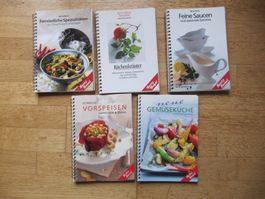 5x Betty Bossi: Kräuter Saucen Gemüse Fernöstlich Spez Tapas